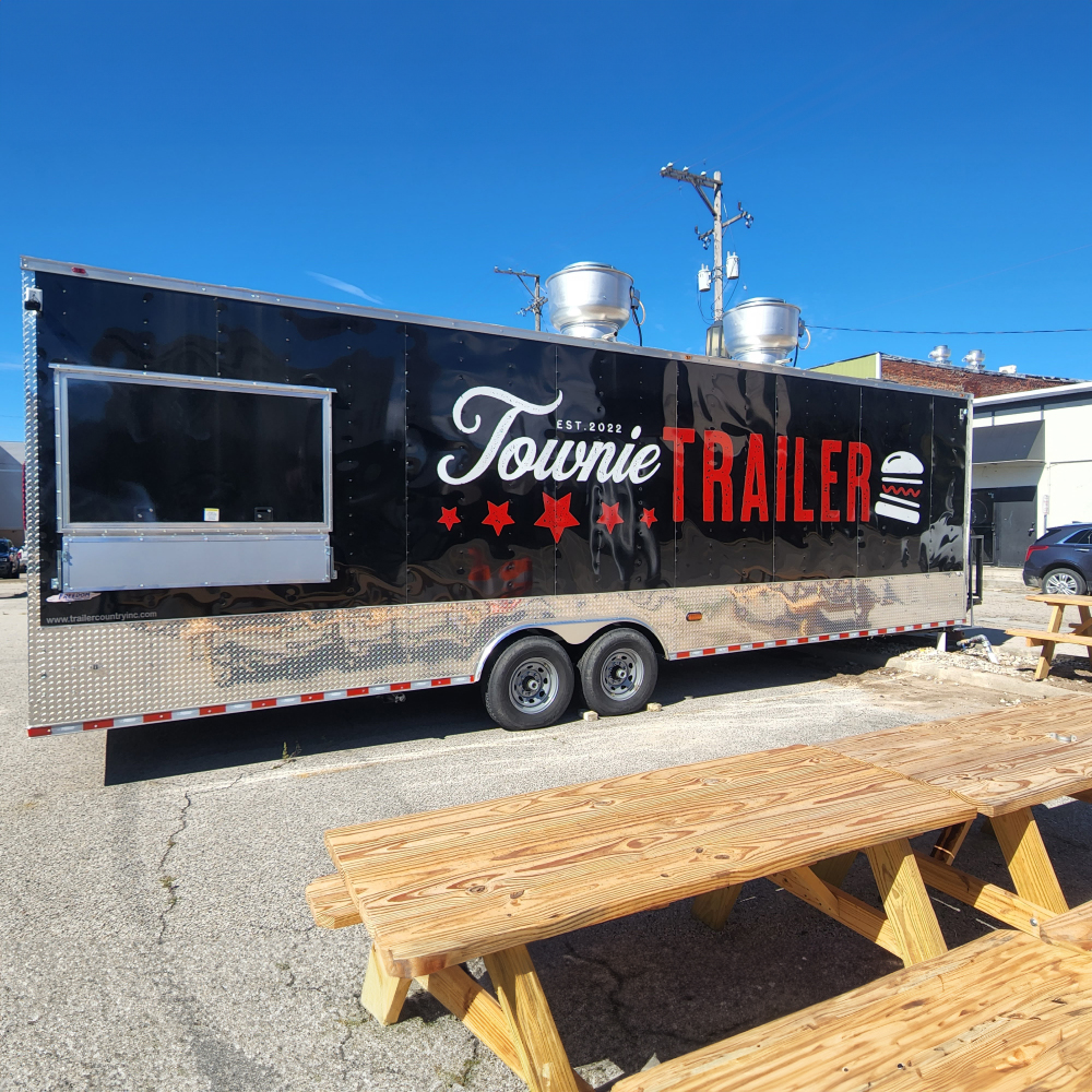 Townie Trailer food trailer graphics