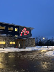 Bay Mills Exterior Channel Letters Signage