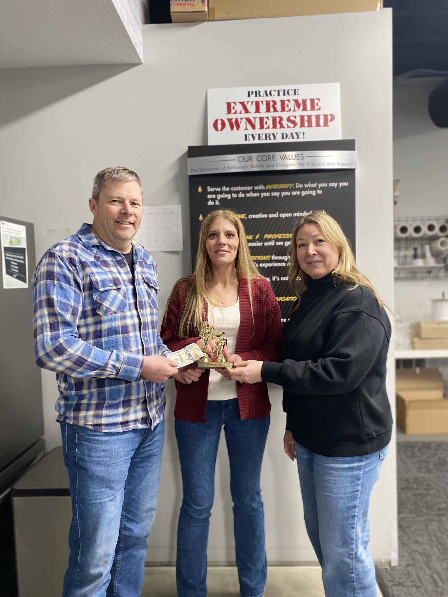 Sarah Kick Ass Award